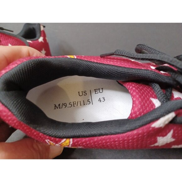 American Flag Full Stars ASU Arizona Sneaker Shoes Size Men 9.5 Women 11.5 - Picture 6 of 13